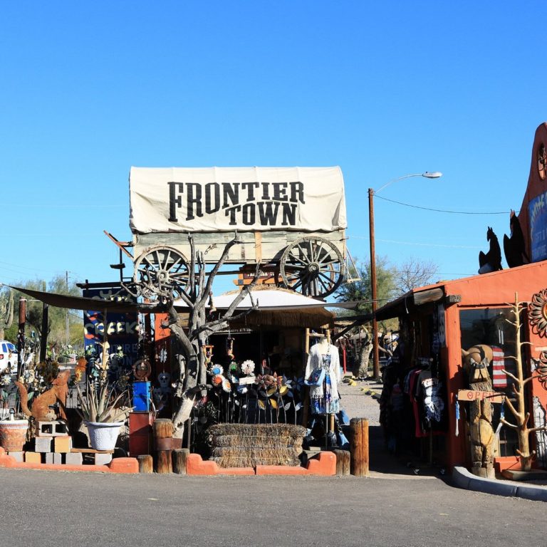 frontier town sign and 1 768x768